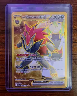 N’s Zoroark Ex 189/159 Hyper Rare Pokemon Trading Card TCG Journey Together + - Image 1
