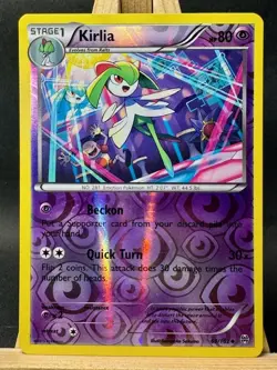 Kirlia - Reverse Holo Pokemon TCG XY - BREAKthrough 69/162 LP - Image 1