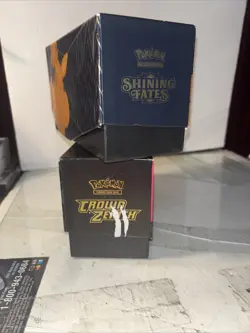 pokemon crown zenith booster box/shining Fates Starter Boxes With Cards - Image 5