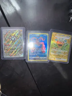 Pokemon TCG 3card Lot With Ogerpon, Galarian Motres, And Magneton - Image 1