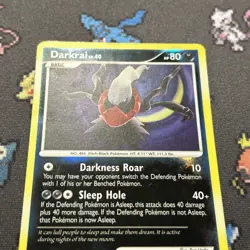 Darkrai 4/106 Reverse Holo LP -Vintage Rare Pokemon Card- Great Encounters (3z) - Image 2