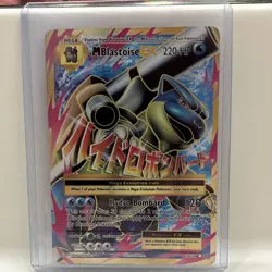 M Blastoise EX Mega Full Art Holo 102/108 Evolutions 220 HP Eng - Image 1