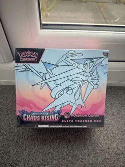 Pokemon Center Chaos Rising ETB Elite Trainer Box New & Sealed - Small Rip - Image 1