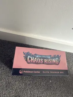 Pokemon Center Chaos Rising ETB Elite Trainer Box New & Sealed - Small Rip - Image 3