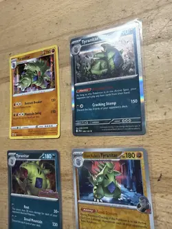 Lot Of Pokemon Cards Holo & Reverse Set Tyranitar - Image 3