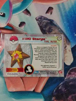 Topps TV Animation Edition Staryu #120 Pokemon Card English - Image 4