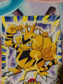 Topps TV Animation Edition Electabuzz #125 Pokemon Card English 1999 - Image 3