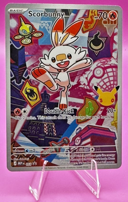 Scorbunny 053 Promo ME: Mega Evolution Promo Pokemon Holo Near Mint - Image 1