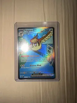 Pokemon Company Pidgeot ex 225/197 SV03 Obsidian Flames SIR Full Art Holo - Image 1