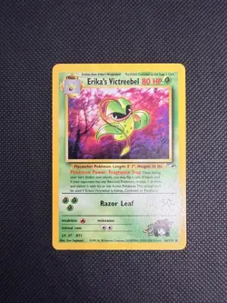 Pokemon TCG Erika's Victreebel Gym Heroes Rare 26/132 WOTC - Image 1