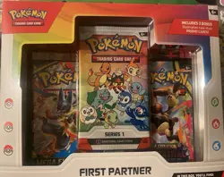 Pokemon First Partner Illustration Collection Series 1 Box Promo Sealed - Image 1