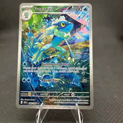 Frogadier 089/086 Holo Illustration Rare Chaos Rising Pokemon Near Mint - Image 1