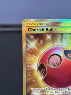 Cherish Ball Full Art Secret Rare Holo Pokemon 250/236 Unified Minds - Image 2