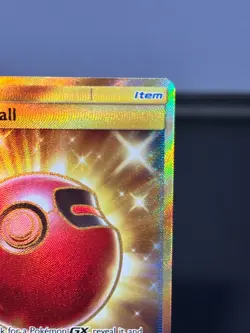 Cherish Ball Full Art Secret Rare Holo Pokemon 250/236 Unified Minds - Image 3