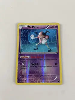 Pokemon TCG Mr. Mime 47/116 Plasma Freeze Card LP Condition - Image 1