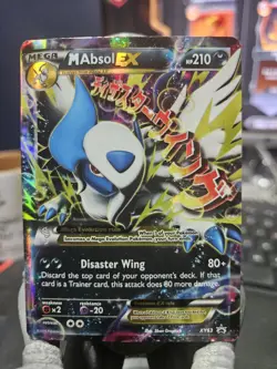 Pokemon TCG M Absol EX XY63 Black Star Promo Holo Ultra Rare Card - Image 1