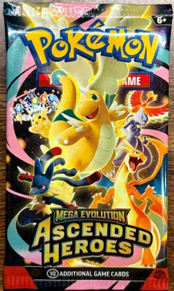 Pokemon Ascended Heroes Booster Pack New Sealed - Image 1