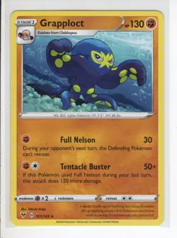 GRAPPLOCT VIVID VOLTAGE SET RARE POKEMON CARD 101/185 VG - Image 1
