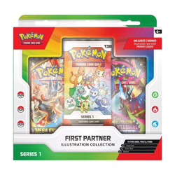 Pokemon TCG First Partner Illustration Collection Series 1 Box Sealed - Image 1