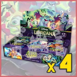 Disney Lorcana TCG: Attack of the Vine! Booster Box Sealed Case Presale 7/24 - Image 1