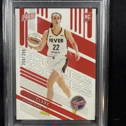 2024 Panini National - PSA 10 Rookies Caitlin Clark #/399 (RC) 1st FEVER JERSEY - Image 3
