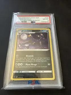 PSA 8 Umbreon SWSH129 SWSH: Sword & Shield Promo Cards Holo - Image 1