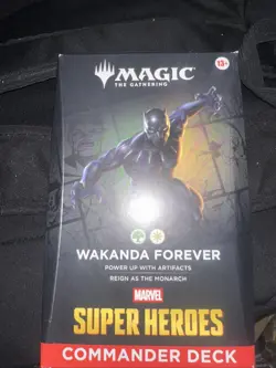 Magic The Gathering Marvel Super Heroes Wakanda Forever Commander Deck Brand New - Image 2