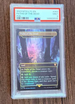 Cavern of Souls "Paths of the Dead" - Foil Extended Art LTC NM MTG - Image 1