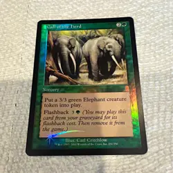 MTG Call of the Herd Odyssey Foil English #231/350 - Image 1