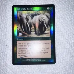 MTG Call of the Herd Odyssey Foil English #231/350 - Image 2
