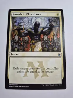Magic the Gathering MTG - Swords to Plowshares - Masters 25 M25 - NM - Image 1