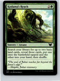 Magic the Gathering Kodama's Reach Commander: Kamigawa: Neon Dynasty MTG - Image 1
