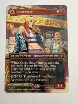 Gwen Stacy (0202) (Borderless) Marvel's Spider-Man Regular - Image 1