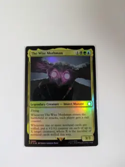 The Wise Mothman 4 Mythic Universes Beyond: Fallout Magic: The Gathering Foil NM - Image 1