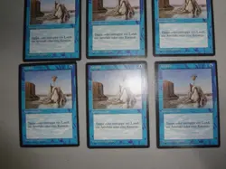 MTG MAGIC THE GATHERING CARD ORIGINAL TWIDDLE 6 GERMAN FBB VINTAGE BLUE INSTANT - Image 3