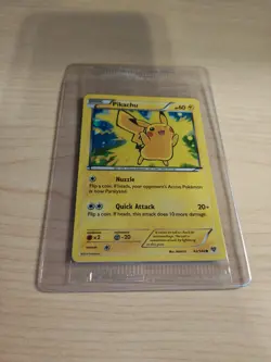 Pokemon TCG Pikachu XY 42/146 Movie Promo Holo (2 Cards) SEALED - Image 1