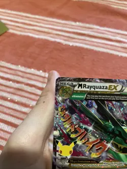 Pokemon TCG M Rayquaza EX Celebrations Classic Collection Holo Ultra Card 76/108 - Image 3