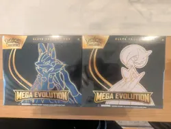 Pokemon Mega Evolution Elite Trainer Box ETB Set of 2 Sealed - Image 1