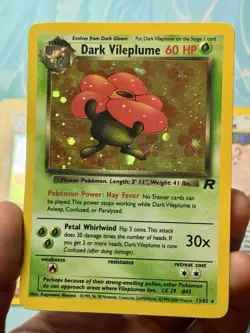 TCG Pokemon English Vintage Card Lot of 17: Team Rocket - Image 3