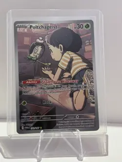 Pokemon Poltchageist 171/167 SV06 Twilight Masquerade Holo Illustration Rare - Image 1