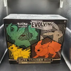 Pokemon TCG Sword & Shield Evolving Skies Elite Trainer Box (ETB) - Sealed - Image 1