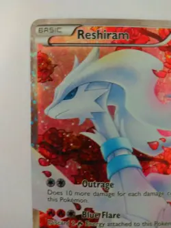 Pokemon TCG Reshiram Rc22/Rc25 Ultra Rare Holo Full Art Legendary Treasures NM - Image 4