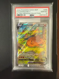 Charizard V SWSH260 Promo | PSA 10 | - Image 1