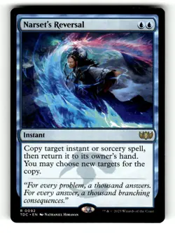 Narset's Reversal Commander: Tarkir: Dragonstorm 92 Near Mint - Image 1