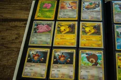 Pokemon Collection Binder - Mid-era NM/LP/MP - 64 Pokemon Cards Lot - Image 2