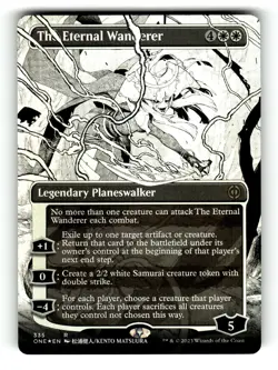 The Eternal Wanderer (Borderless) Phyrexia: All Will Be One 335 NM FOIL - Image 1