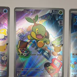 Pokemon TCG First Partners 2026 Holo 3-Card Lot: Piplup Turtwig Chimchar - Image 3