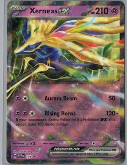 Xerneas ex 179 Holo Promo Scarlet & Violet Promo Pokemon Near Mint - Image 1