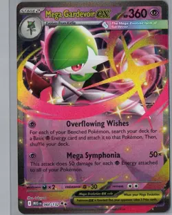 Mega Gardevoir ex 060/132 Double Rare Mega Evolution Pokemon Holo Near Mint - Image 1