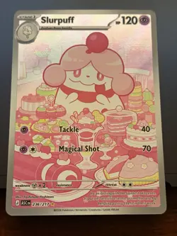 Slurpuff Pokemon TCG 236/217 Full Art Ascended Heroes - Image 1